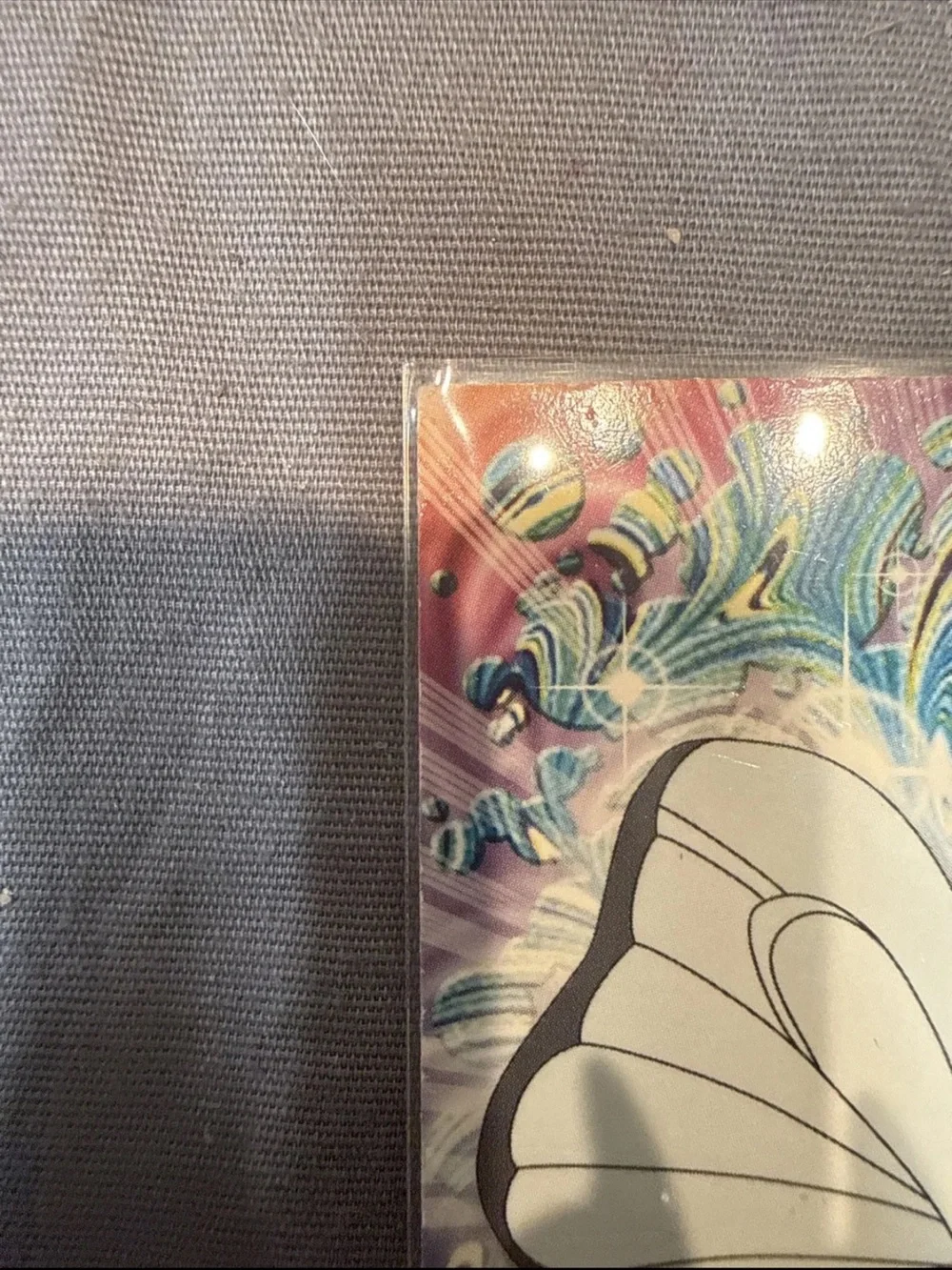 BUTTERFREE # 12 Blue Logo Print - 1999 Pokemon Topps TV Animation Series 1